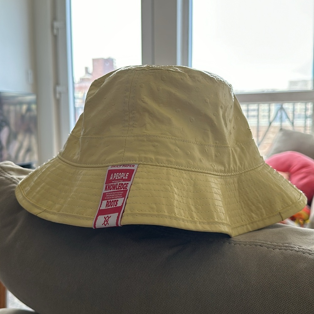 Light yellow Daily Paper bucket hat ☀️